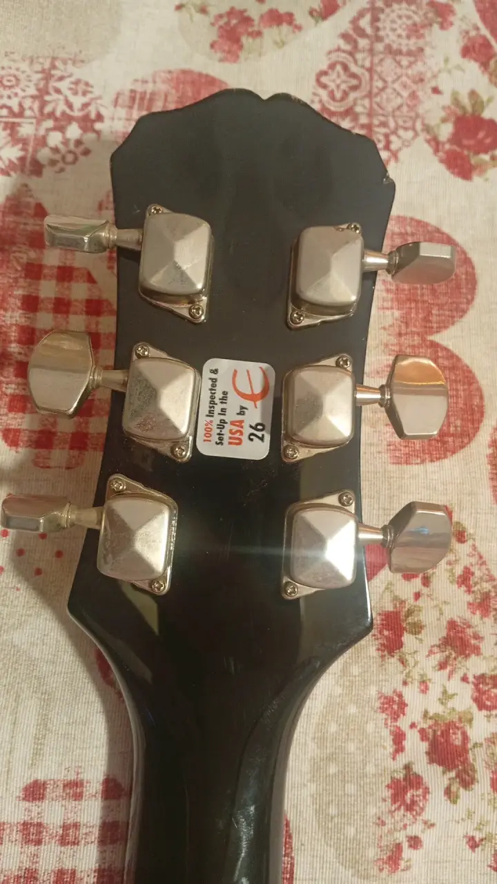 Guitarra eléctrica Epiphone Junior sunburst - 4