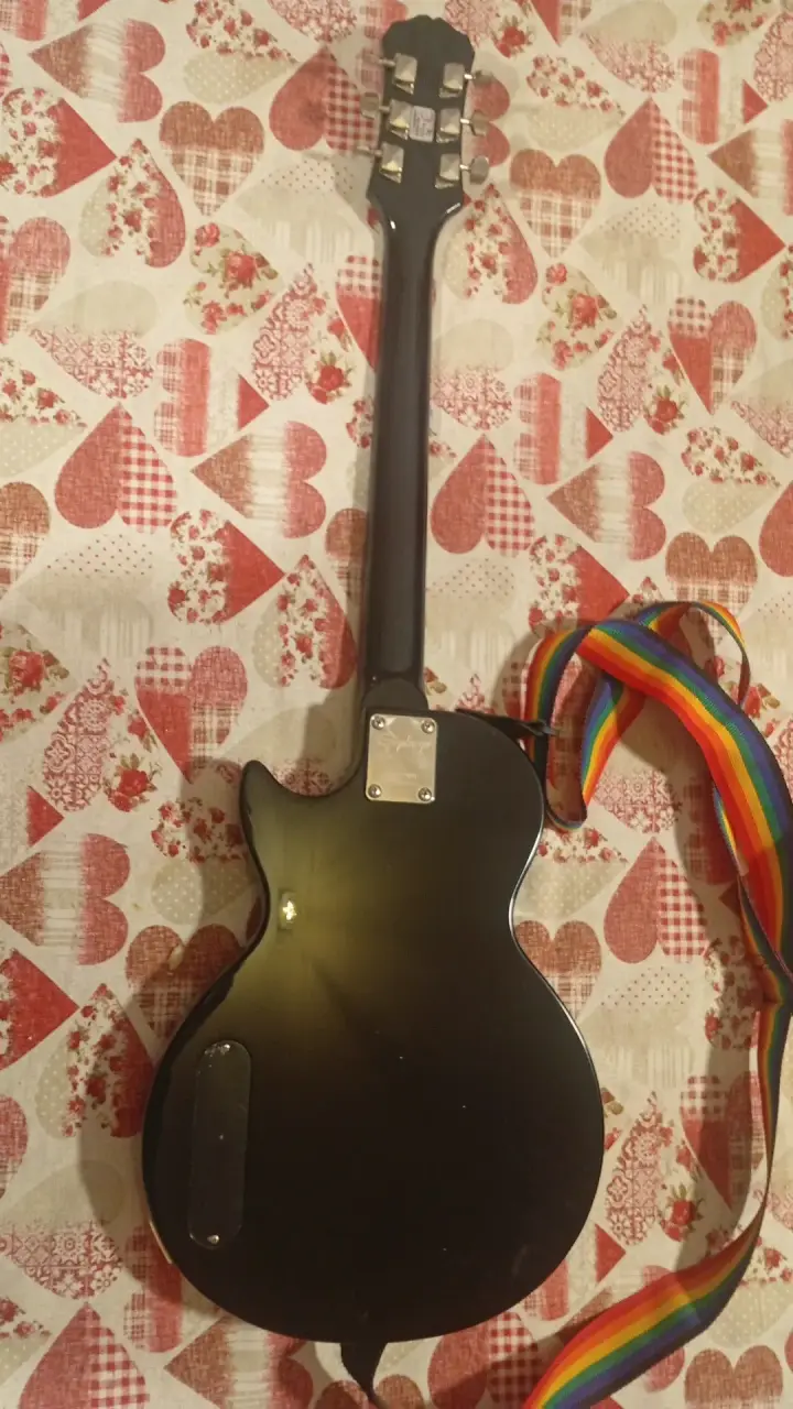 Guitarra eléctrica Epiphone Junior sunburst - 5