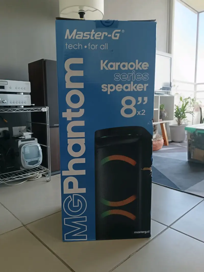 Parlante Karaoke Master-G MG Phantom 8 pulgadas - 2