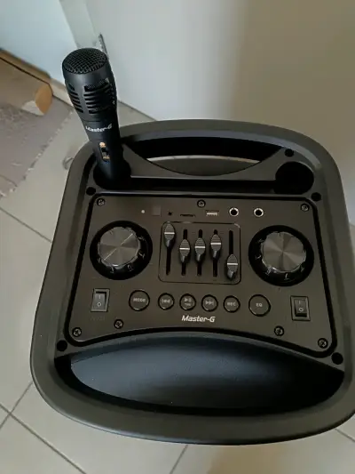 Parlante Karaoke Master-G MG Phantom 8 pulgadas - miniatura 6