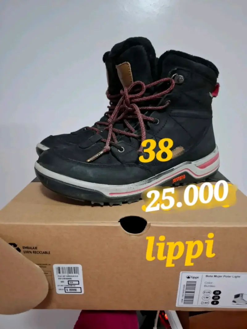 Botas de invierno mujer Lippi Polar Light negras