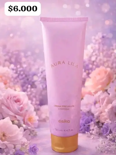 Cremas Perfumadas Corporales Ésika Aura Lila - miniatura 1