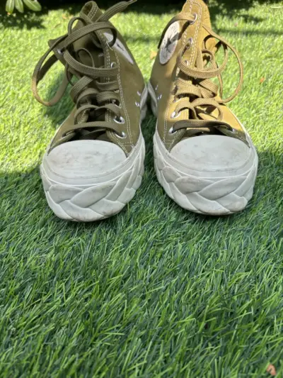 Zapatillas Converse All Star verdes altas - miniatura 1