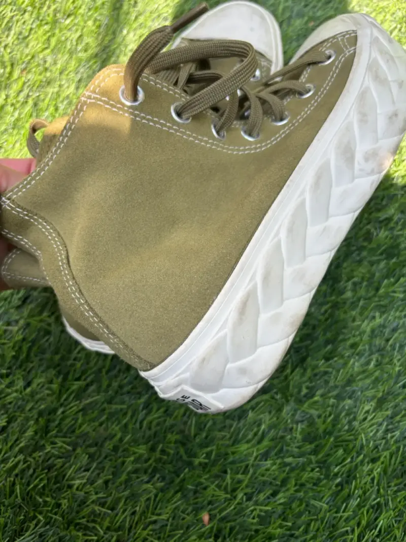 Zapatillas Converse All Star verdes altas - 3