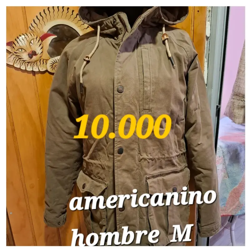 Abrigo de invierno con capucha para mujer - 2