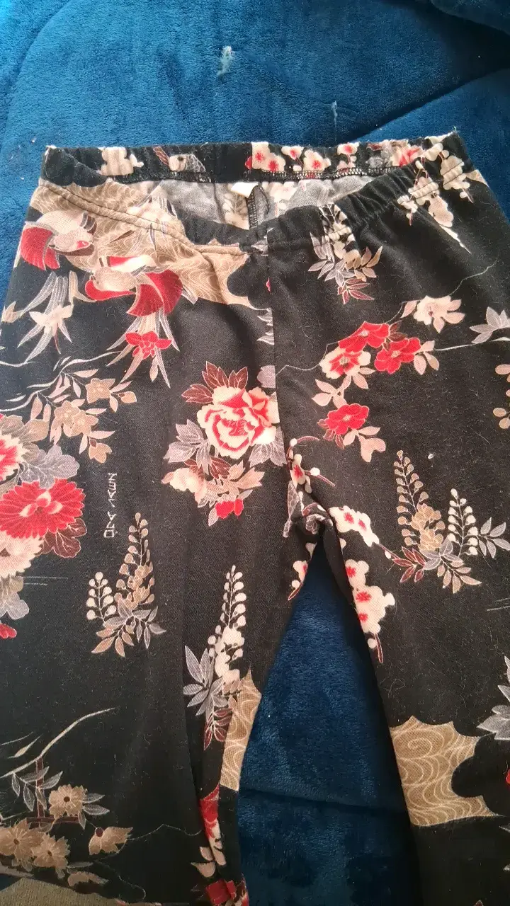 Pantalones estampados florales para mujer - 2