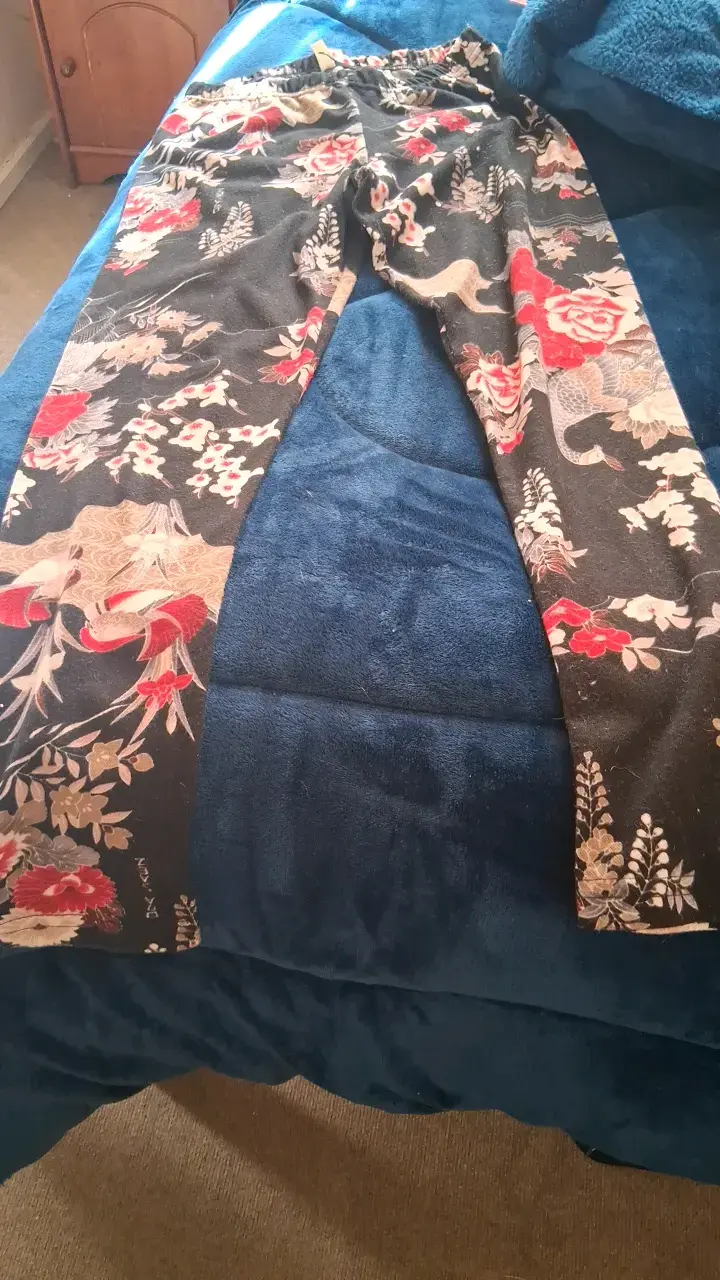 Pantalones estampados florales para mujer - 4