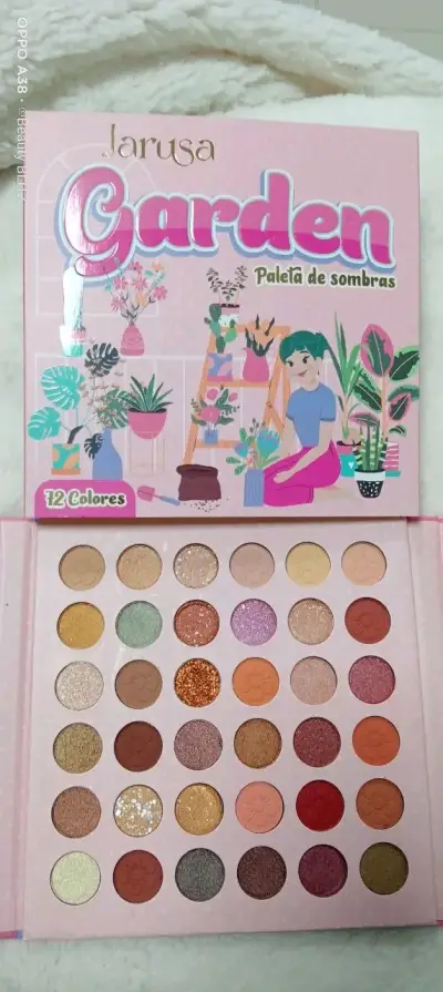 Paleta de sombras Jarusa Garden y Luau 72 colores - miniatura 1