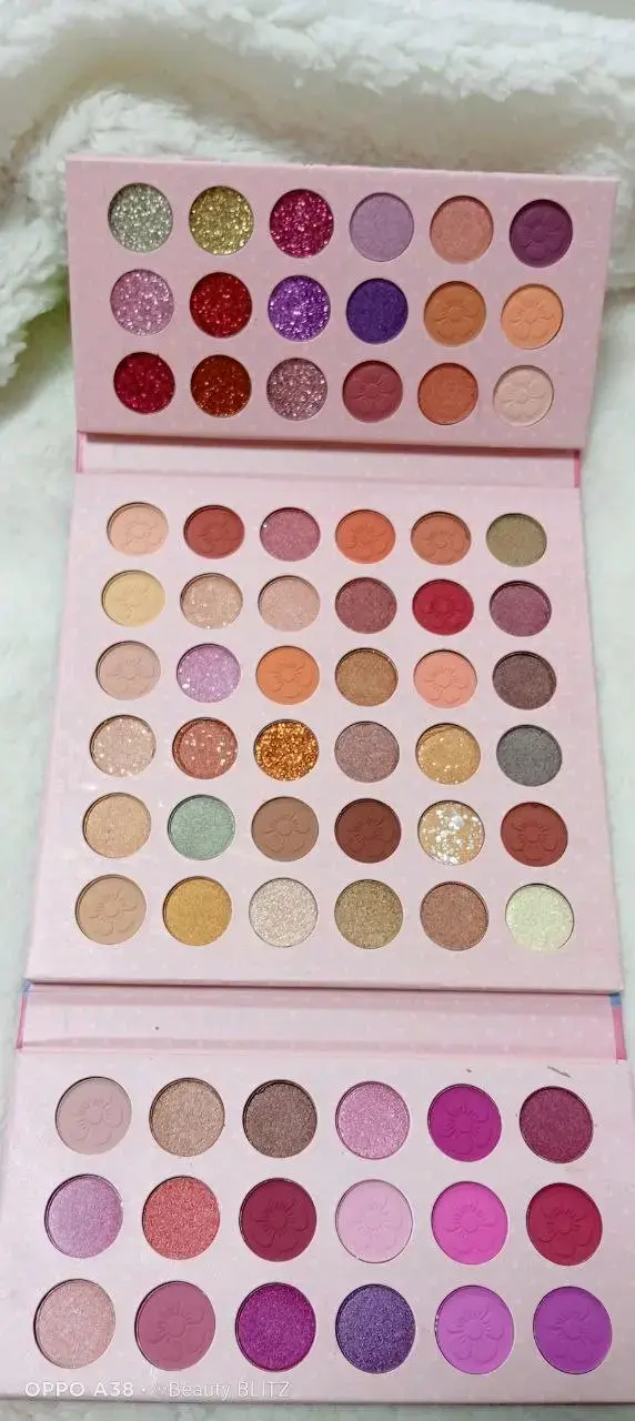 Paleta de sombras Jarusa Garden y Luau 72 colores - 2