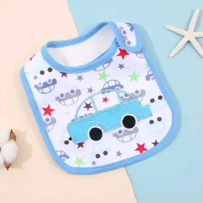 Set de baberos infantiles con diseños divertidos - miniatura 1