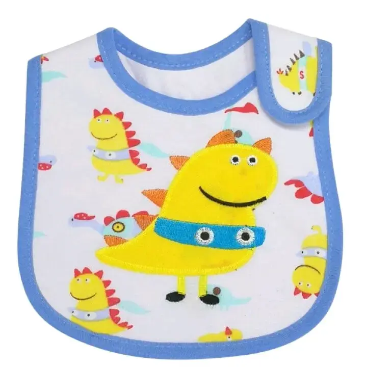 Set de baberos infantiles con diseños divertidos - 4