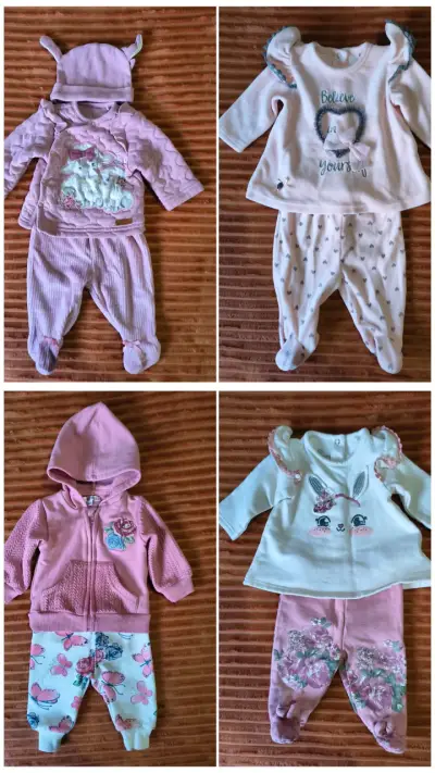 Lote de ropa (conjuntos, pijamas, etc) bebé niña - miniatura 1