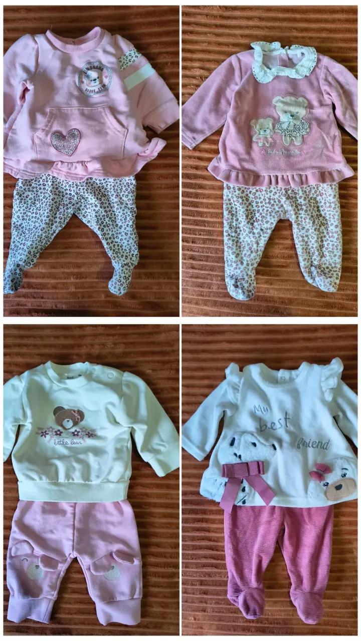 Lote de ropa (conjuntos, pijamas, etc) bebé niña - 4