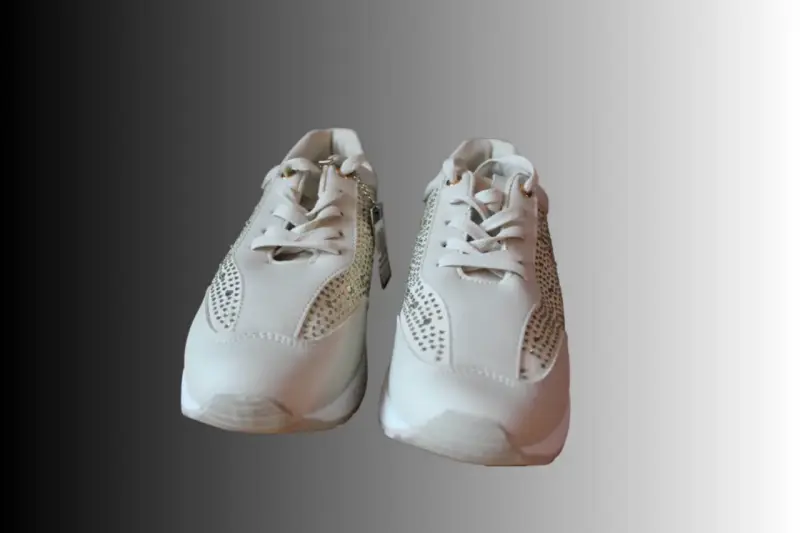 Zapatillas Newwalk Beige con detalles brillantes - 4