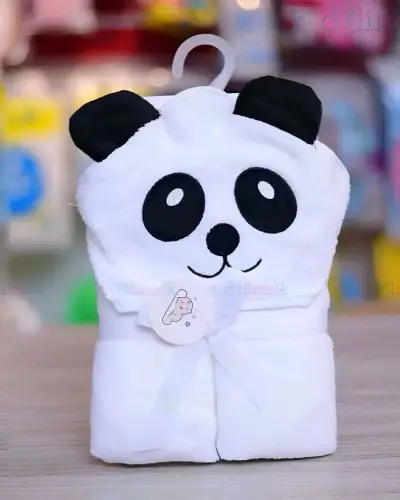 Batas de baño infantiles con capucha de animalitos - miniatura 1
