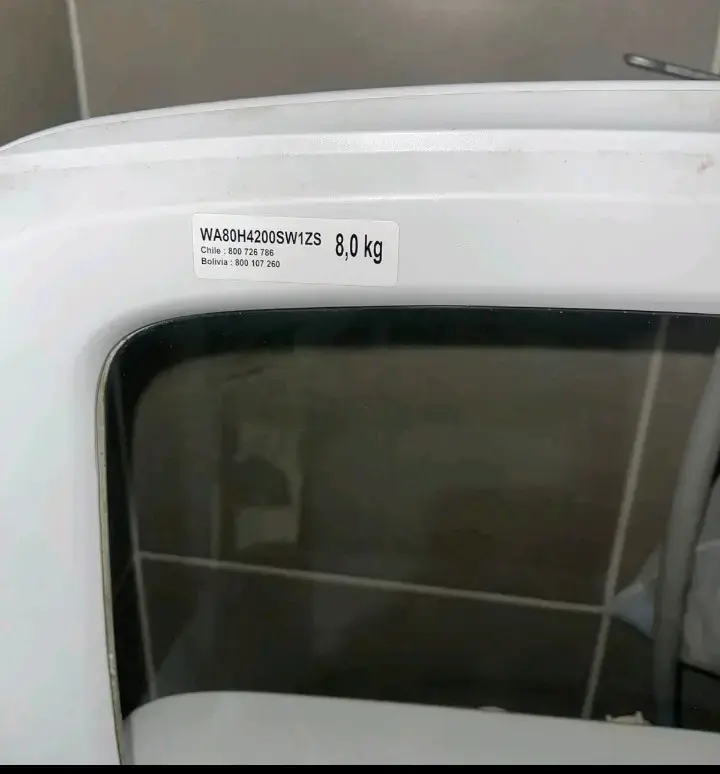 Lavadora Samsung Wobble 8kg en buen estado - 4
