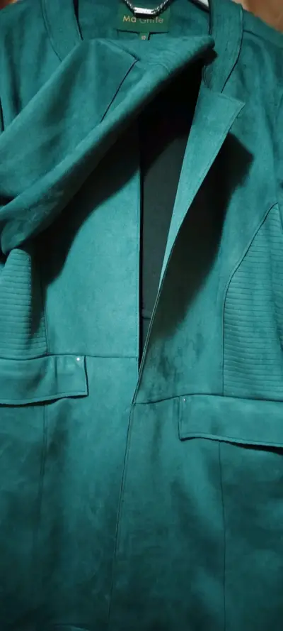 Blazer verde Ma Griffe talla 50 - miniatura 1