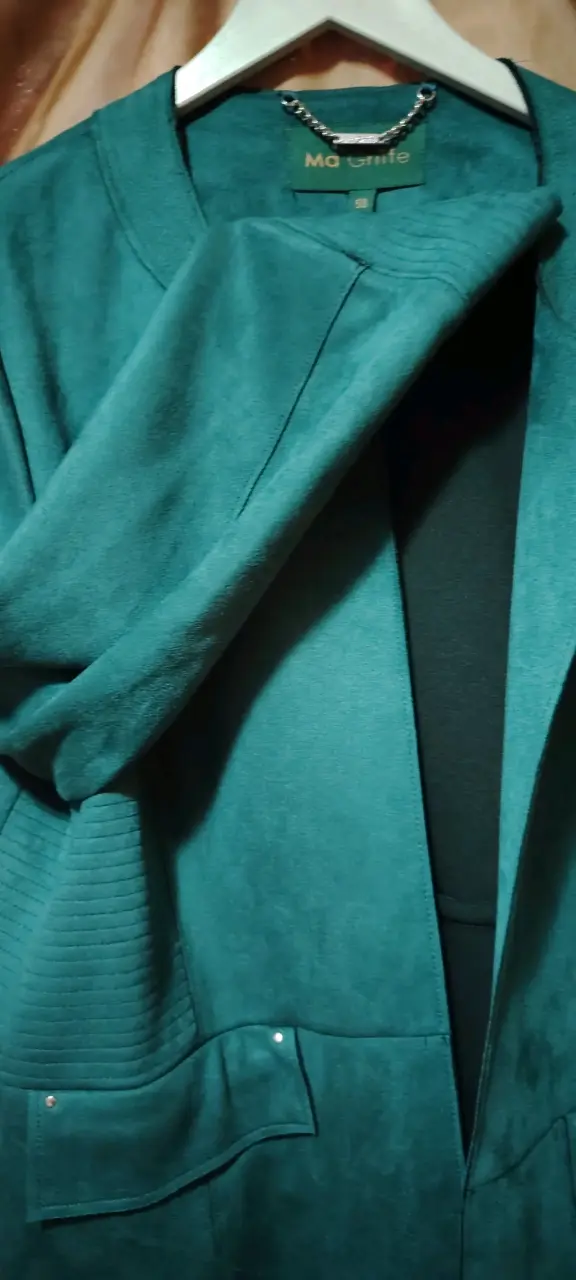 Blazer verde Ma Griffe talla 50 - 3