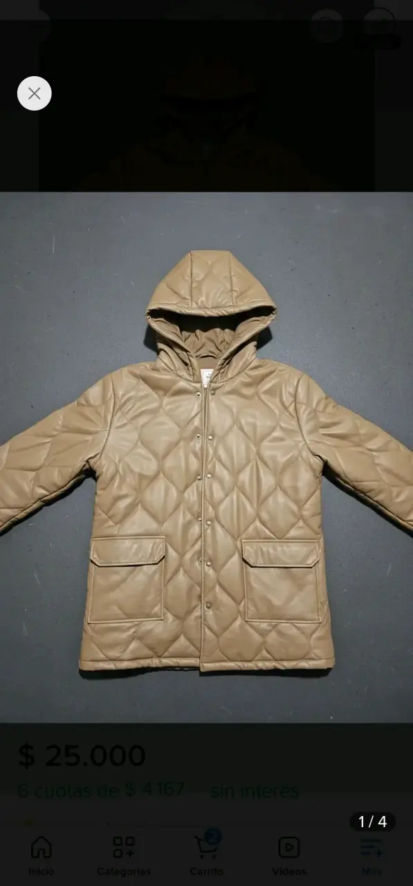 Chaqueta ecocuero kivul para mujer - 1