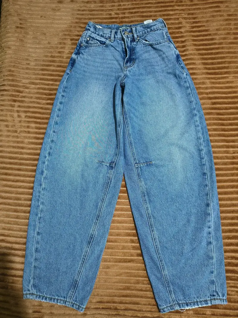Jeans anchos de mezclilla (talla 14-34) - 3