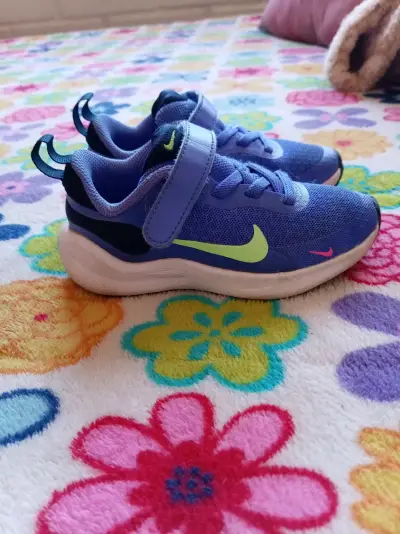 Zapatillas deportivas infantiles Nike azules - miniatura 2