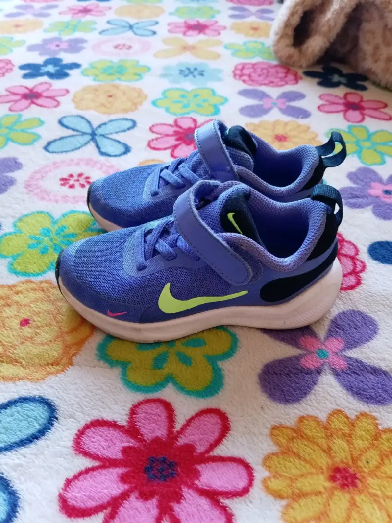 Zapatillas deportivas infantiles Nike azules - 3