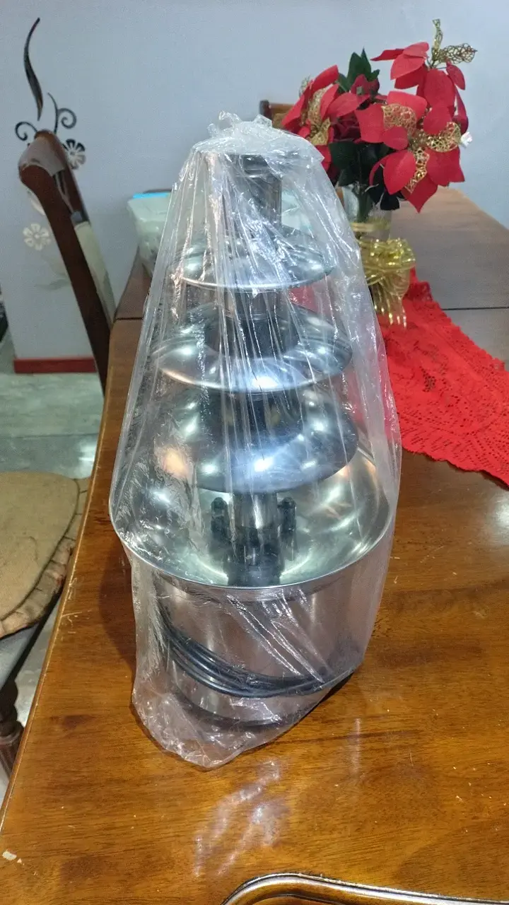 Fuente de chocolate de acero inoxidable - 1