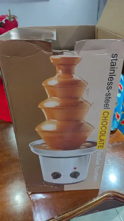 Fuente de chocolate de acero inoxidable - miniatura 2