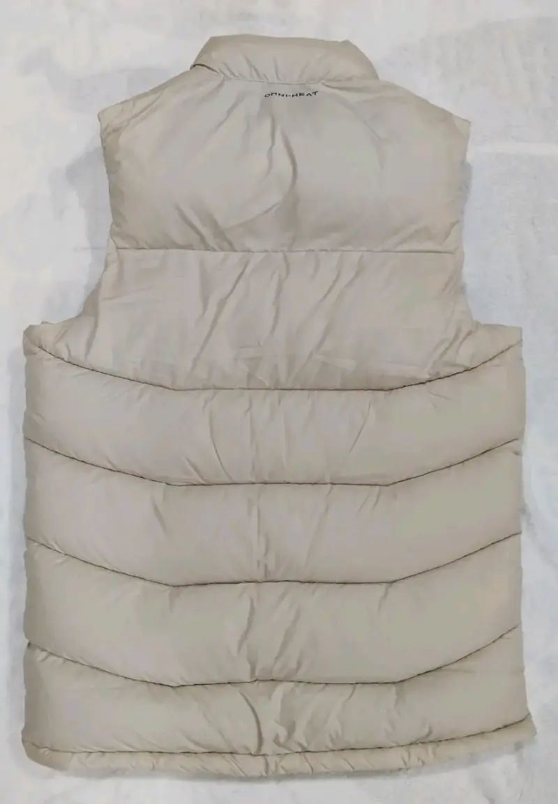 Chaleco Columbia acolchado beige para hombre - 2