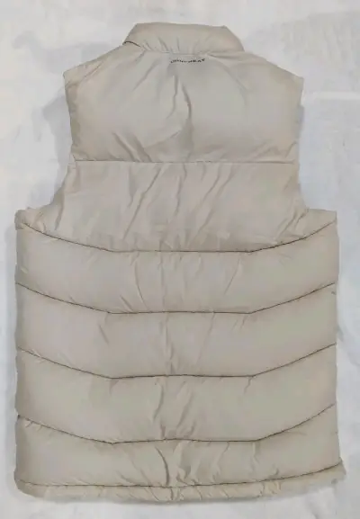 Chaleco Columbia acolchado beige para hombre - miniatura 2