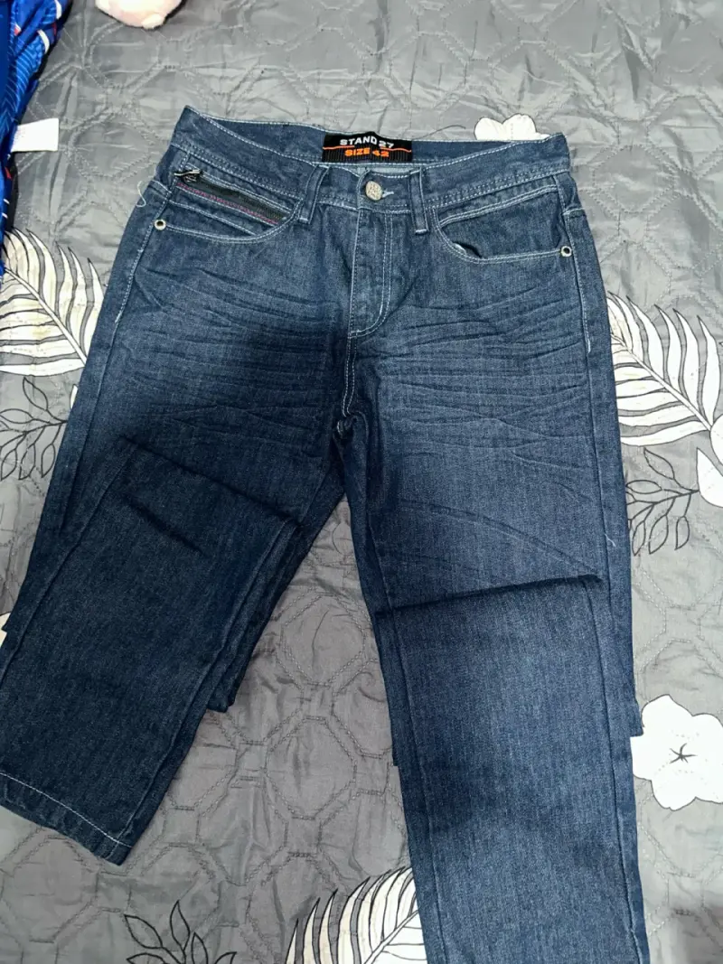 Jeans azul oscuro para hombre Stand 21 - 3