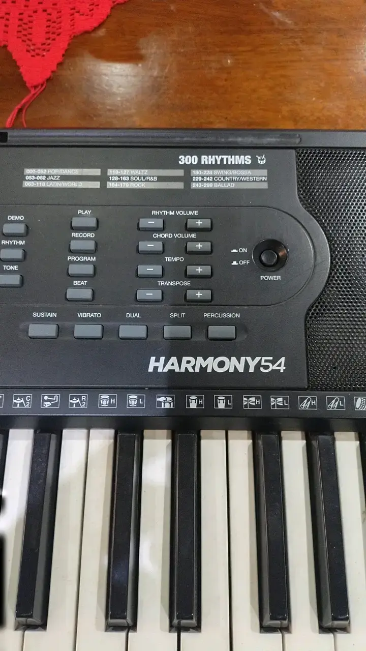 Teclado Alesis Harmony 54 con 300 Ritmos - 2