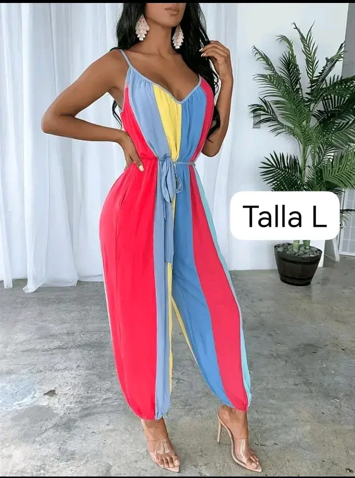 Enterito de mujer multicolor talla L