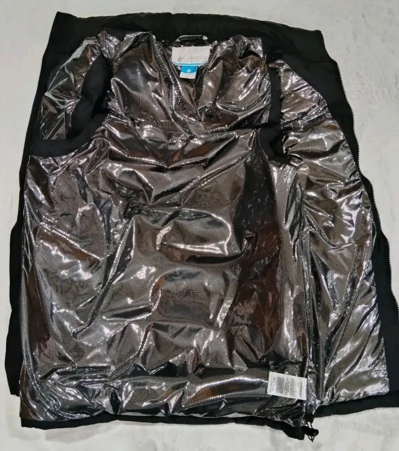 Chaleco acolchado negro Columbia para invierno - 3