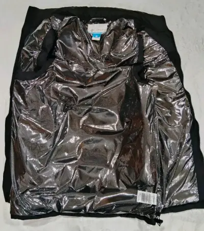 Chaleco acolchado negro Columbia para invierno - miniatura 3