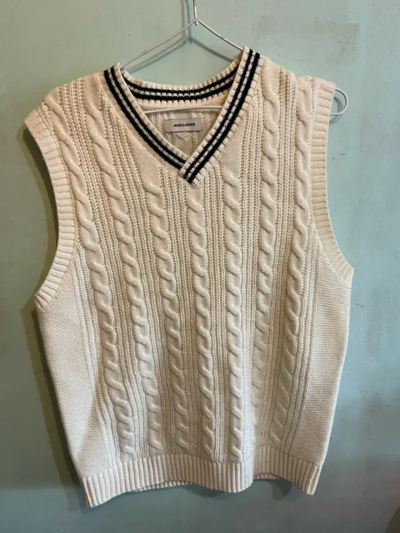Chaleco sin mangas Jack & Jones blanco - 1