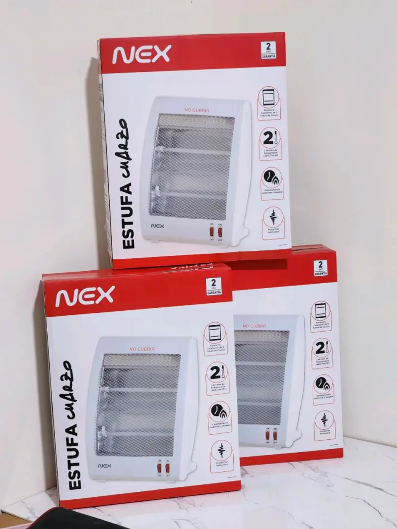 Estufa eléctrica NEX con tubos de cuarzo - 2