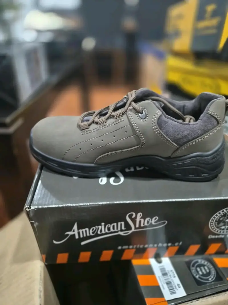 Botas de seguridad American Shoe Aslante marrón - 4