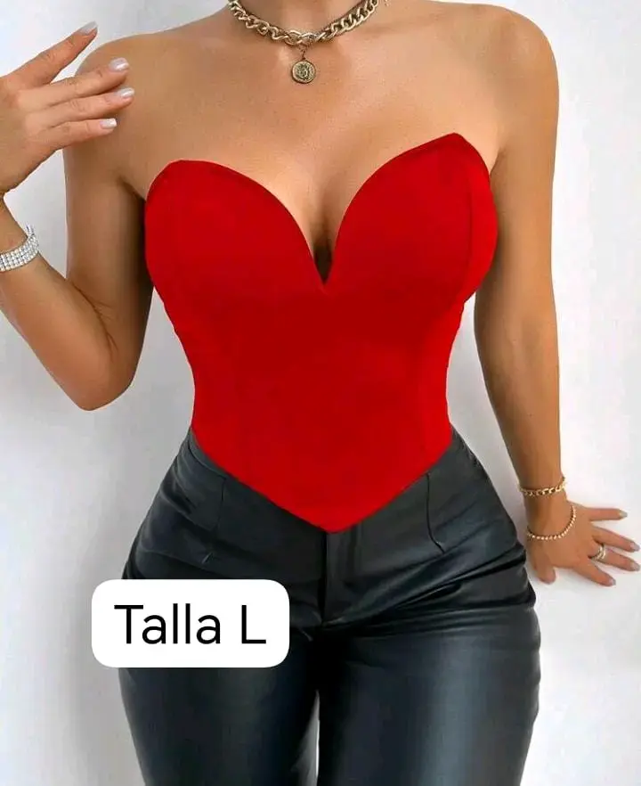 Corset elegante en varios colores y tallas - 2