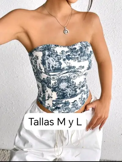 Corset elegante en varios colores y tallas - miniatura 4