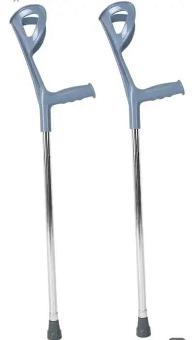Muletas de aluminio ajustables - miniatura 1