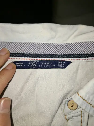 Camisa blanca de algodón - miniatura 2