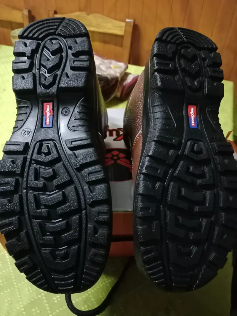 Botas de Seguridad Maxwork Anticlavos Marrón - 1