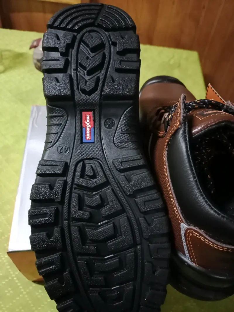 Botas de Seguridad Maxwork Anticlavos Marrón - 2