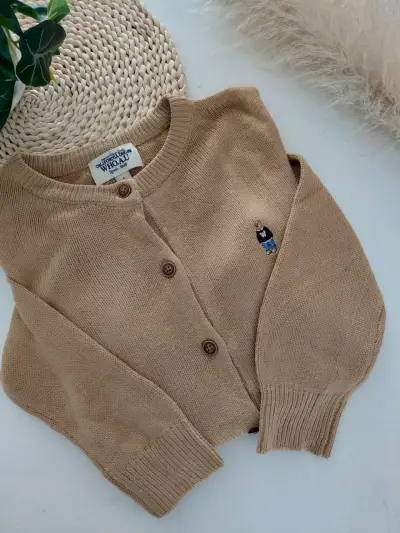 Cárdigan vintage marca - miniatura 4