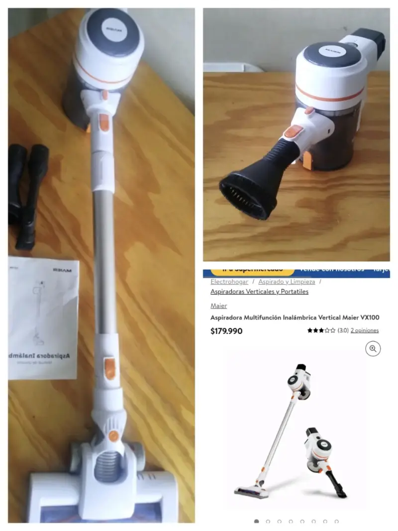 Aspiradora inalámbrica portátil Maier - 5