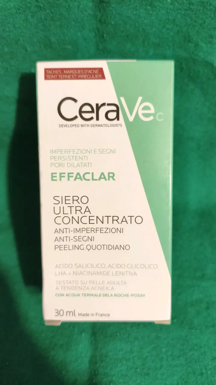 Pack Sérum CeraVe Retinol, VitC10, Effaclar 30ml - 3