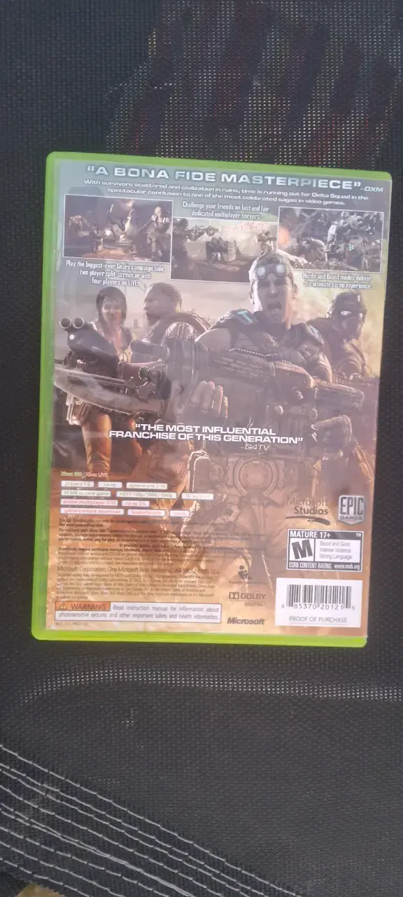 Juego Gears of War 3 para Xbox 360 en buen estado - 3