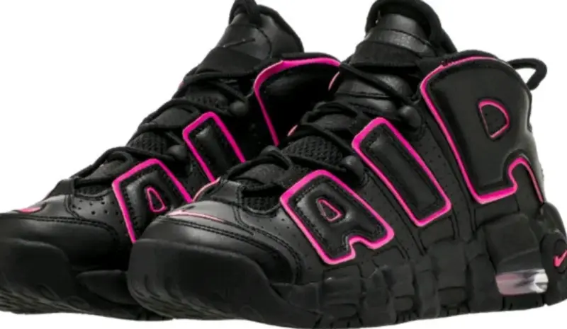 Zapatillas deportivas negras con diferentes colore - 1