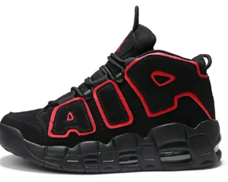 Zapatillas deportivas negras con diferentes colore - 3
